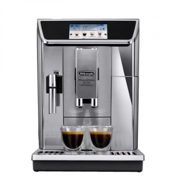 DELONGHI Primadonna Elite Experience ECAM650.85.MS Smart Bean to Cup Coffee Machine - Silver