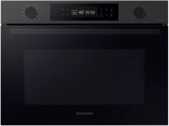 SAMSUNG Series 4 NQ5B4553FBB/U4 Built-in Compact Combination Microwave - Black